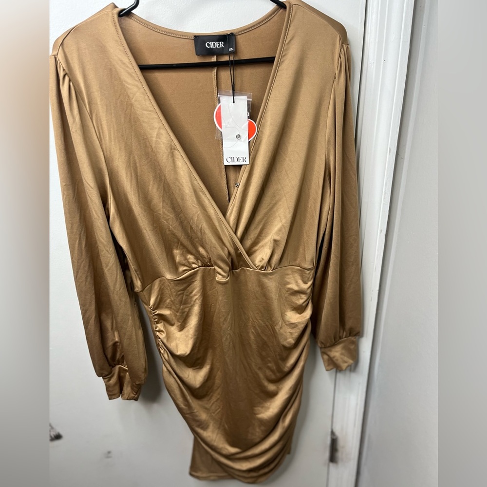 Cider Beige Dress